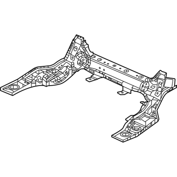 Acura 65740-T47-305ZZ Crossmember, Rear Floor