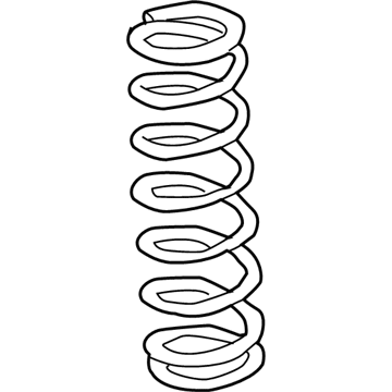 Acura 52441-SEC-A01 Rear Coil Spring