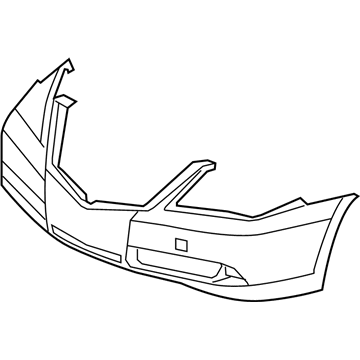 Acura 04711-SJA-A91ZZ Front Bumper Face (Dot)