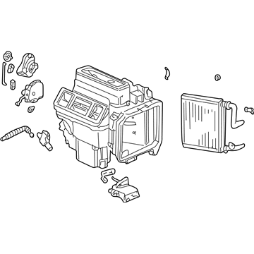 Acura MDX Heater Core - 79100-S3V-A41