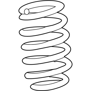 2022 Acura TLX Coil Springs - 51401-TGZ-A02