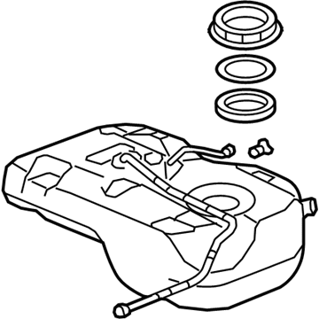 Acura ZDX Fuel Tank - 17044-SZN-A02