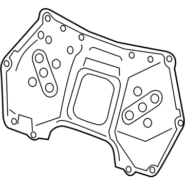 Acura 74521-TY3-A01 Plate, Rear Bulkhead