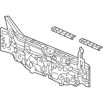 Acura 66100-TY2-A01ZZ Panel Component, Rear