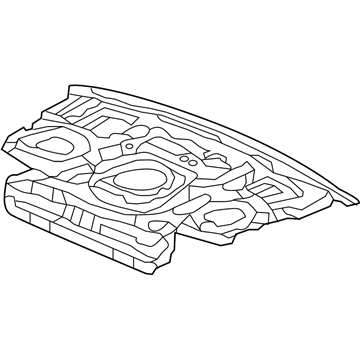 Acura 66500-TY2-A12ZZ Parcel Shelf Component