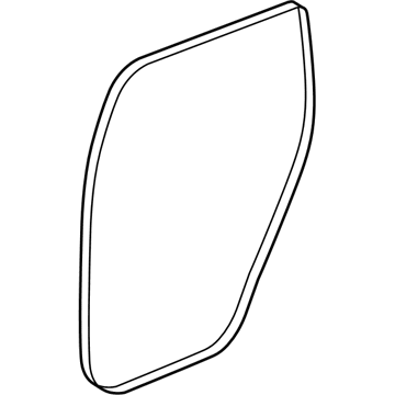 Acura 72815-TZ5-A01 Seal, Rear