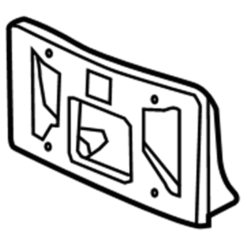 Acura 71145-TX4-A00 License Plate Bracket