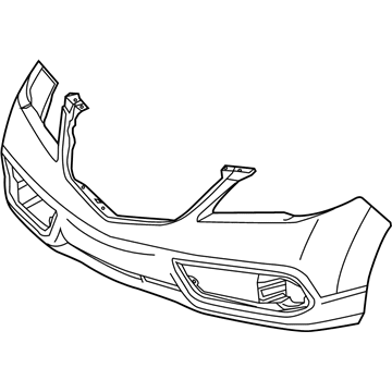 Acura 04711-TX4-A90ZZ Front Bumper Face (Dot)