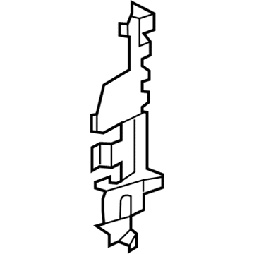 Acura 71114-TZ5-A00 Plate, Right Front