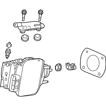 2017 Acura MDX Brake Master Cylinder - 01469-TRX-A01