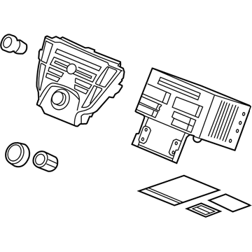 Acura 39100-TK4-308 Tuner Assembly, Automatic Radio (6Cd) (Coo) (Panasonic)