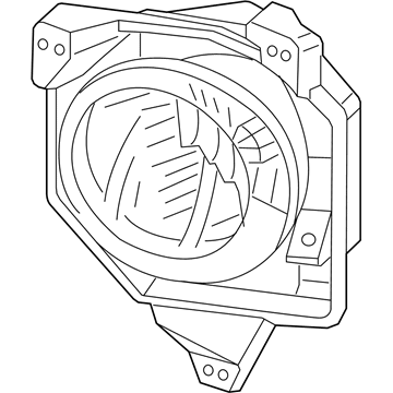 Acura 33901-STK-A01 Fog Light, Right