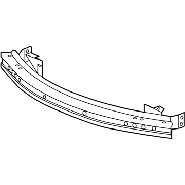 Acura 71130-TZ5-A00 Front Bumper Reinforcement