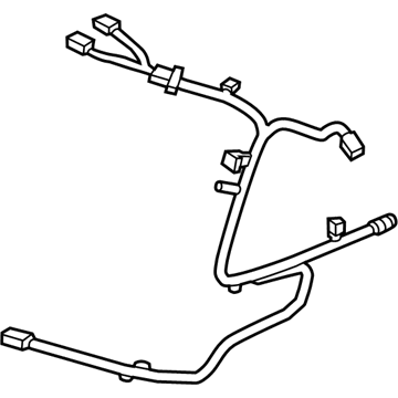 Acura 39163-TL7-A01 Feeder Assembly, Xm & Radio (Include Washer Tube)