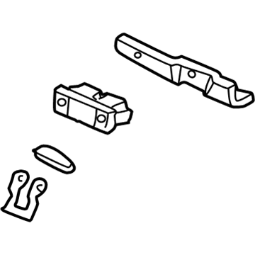 Acura 77541-SZ3-A01ZZ Bracket Assembly, Striker