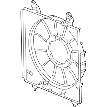 Acura 38615-PND-003 Air Conditioner Shroud