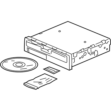 Acura 39540-SEP-406 DVD Unit, Navigation (Alpine)