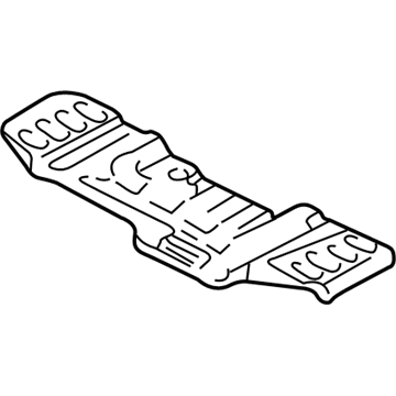 Acura NSX Floor Pan - 65500-SL0-320ZZ