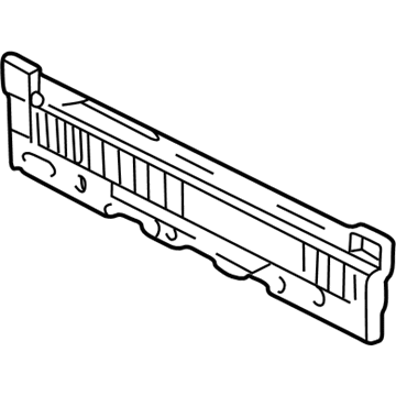 Acura 66100-SL0-A00ZZ Panel, Rear