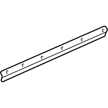 Acura 72935-SZ3-003 Seal, Rear Door Sill (Lower)