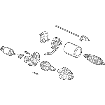 Acura 06312-P8E-505RM Starter Motor Assembly (Reman)