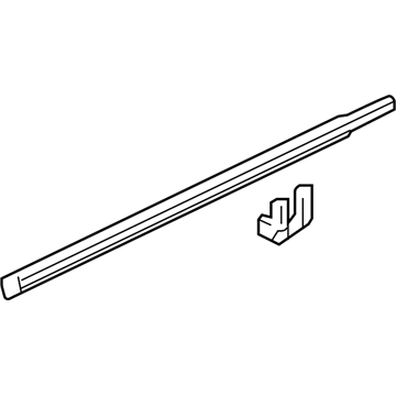 Acura MDX Door Moldings - 72450-TZ5-A01