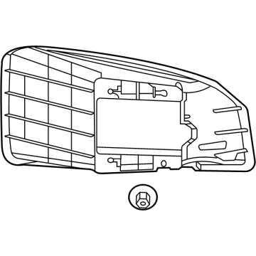 Acura 8S421-3S5-A01 Cover, Right Rear