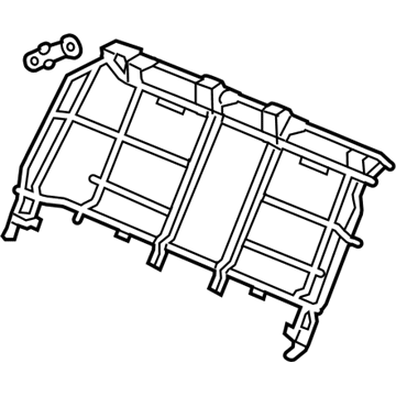 Acura 82126-SJA-A02 Frame, Rear Seat-Back