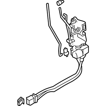 1997 Acura RL Door Latch Assembly - 72110-SZ3-306