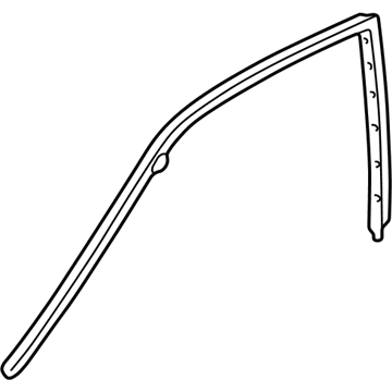 2001 Acura RL Door Seal - 72325-SZ3-013