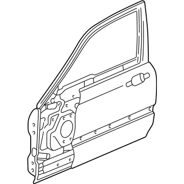 Acura 67050-SZ3-A01ZZ Panel, Left Front Door