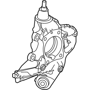 Acura 52215-TYA-A01 Knuckle Component Left, Rear