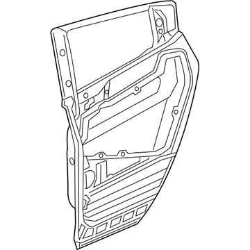 2011 Acura ZDX Door Panel - 67510-SZN-A90ZZ