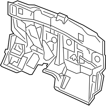 Acura 74260-TX6-A00 Insulator, Dashboard