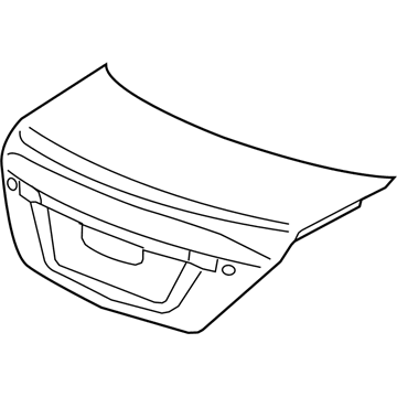 Acura 68500-SJA-A70ZZ Lid, Trunk (Dot)