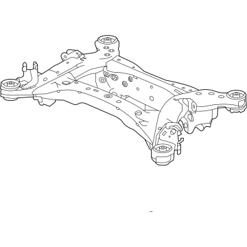 2023 Acura TLX Rear Crossmember - 50300-TGV-A00