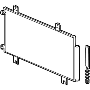 Acura 80100-TYA-A11 Condenser Assembly