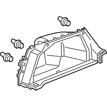 Acura 84610-SZN-A01ZA Lining, Right Rear (Premium Black)