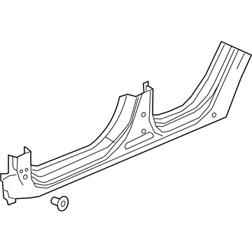 Acura 04631-TJB-A20ZZ Panel, Right Side Sill