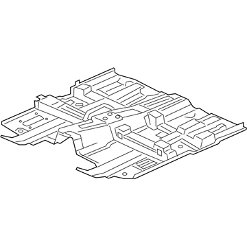 Acura RDX Floor Pan - 65100-TJB-316ZZ