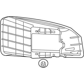 Acura 8S421-31M-A01 Cover, Right Rear