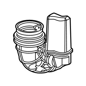 Acura 17256-64A-A00 Tube Assembly , Air Intake