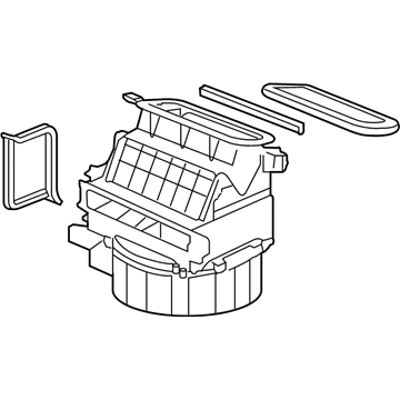 Acura 79305-STX-A04 Heater Blower Assembly Fan Motor