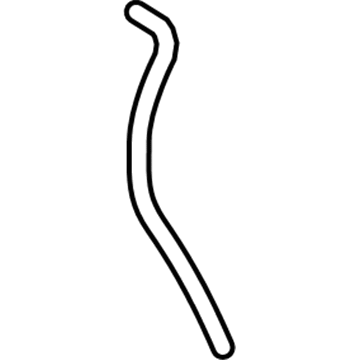 Acura RLX Coolant Reservoir Hose - 19104-R9P-A00