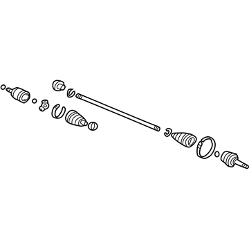 Acura 44306-S0K-C11 Drive Shaft Assembly