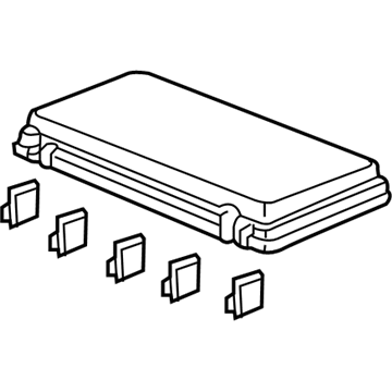 Acura 38256-TZ5-A05 Cover, Relay Box (Upper)