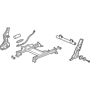 Acura 81313-S3V-A11 Device & Reclining Ajuster, RightMiddle Seat