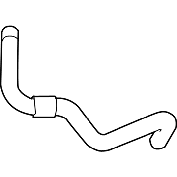 Acura 1J407-R9S-000 Hose, Radiator Inlet