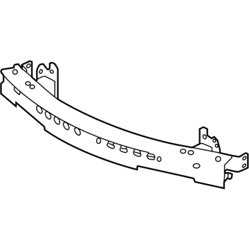 Acura 71130-TYA-A00 Beam Component, Front Bumper