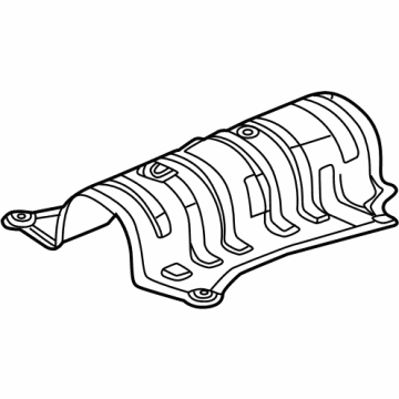 Acura 74611-TEG-A00 Plate B, Floor Heat Baffle